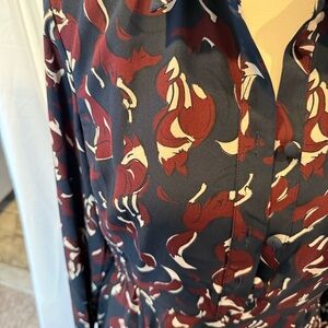 Kate Spade Navy and Red Dress